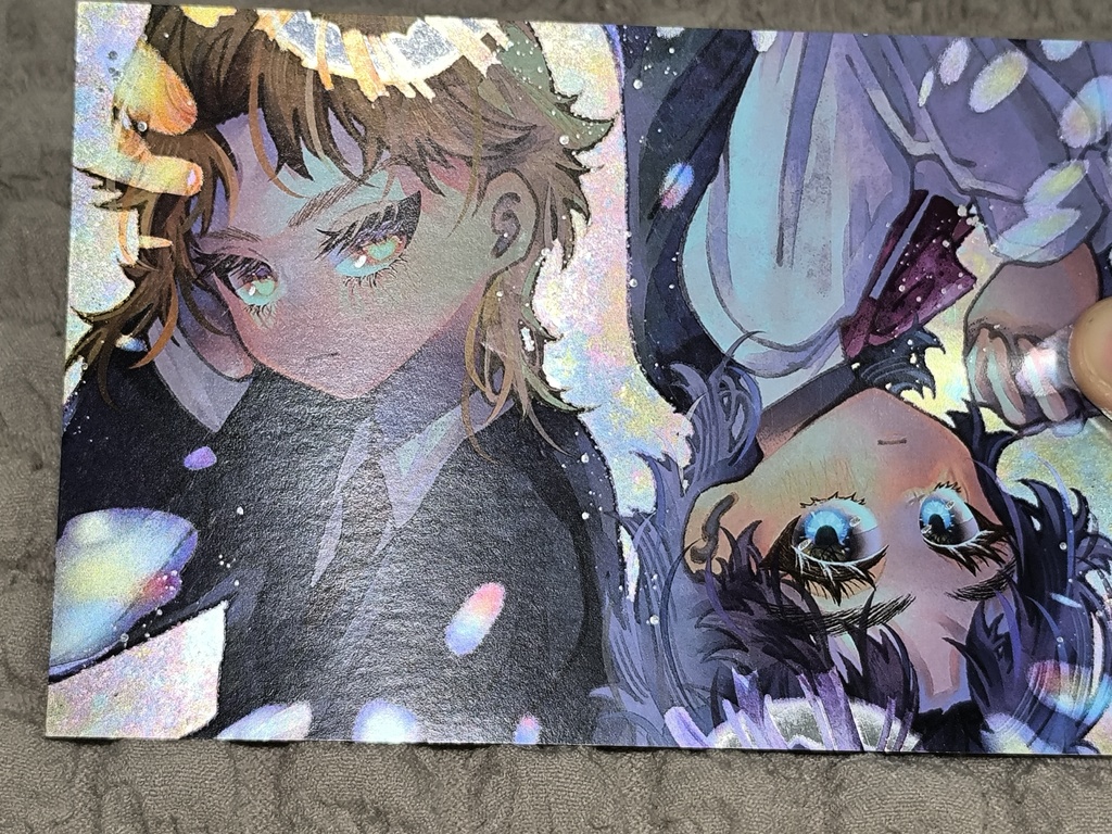 キラキラポストカードセット