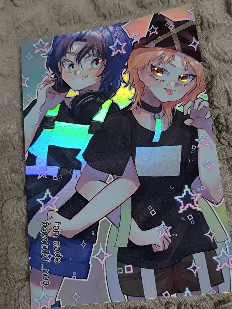 キラキラポストカードセット