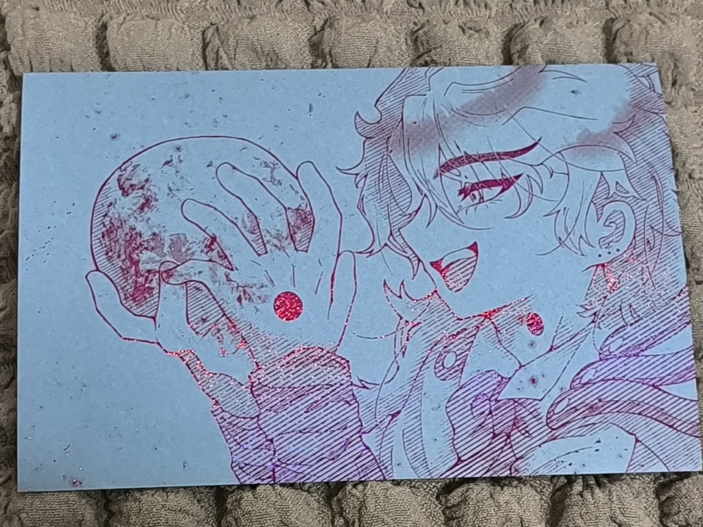 キラキラポストカードセット