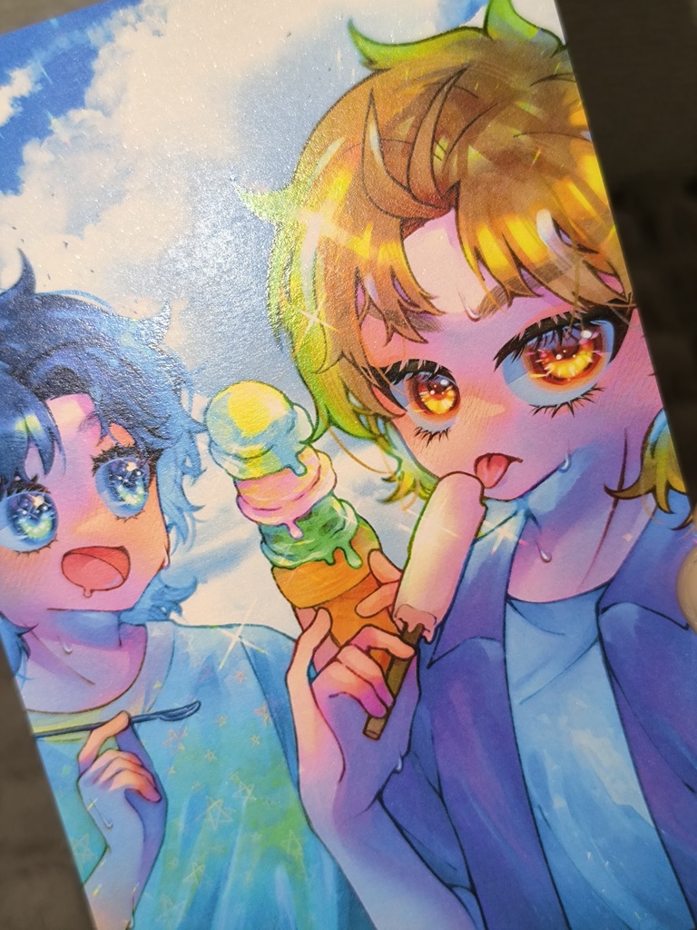 キラキラポストカードセット