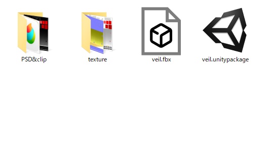 【VRchat向け】ロングトークハット