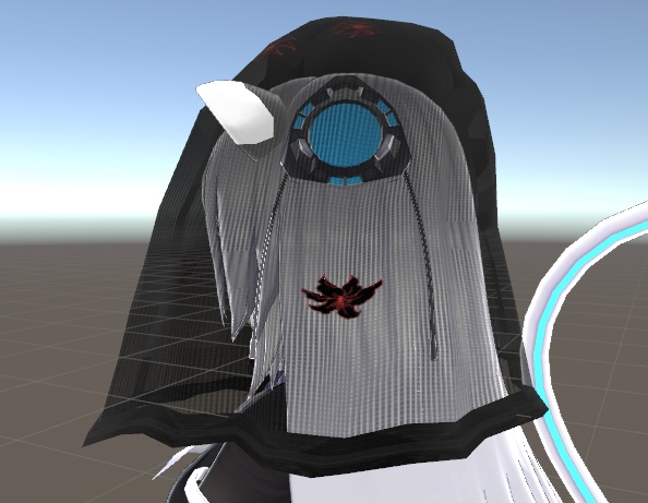 【VRchat向け】ロングトークハット