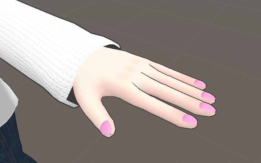 【VRchat想定】タートルネックのふかふか衣装