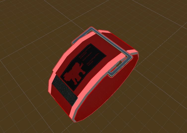 【3Dmodel】チームマーカー赤&黄 【サバゲー】