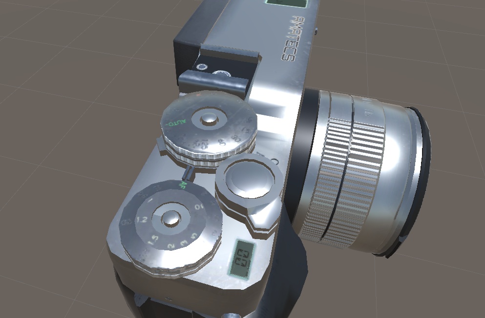 【3Dmodel】フィルムカメラ【VRchatReady】