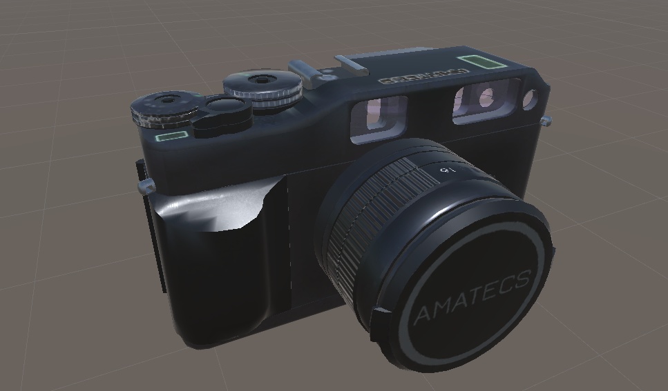 【3Dmodel】フィルムカメラ【VRchatReady】