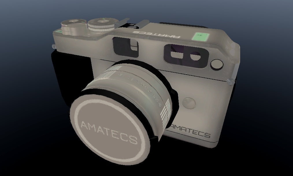 【3Dmodel】フィルムカメラ【VRchatReady】