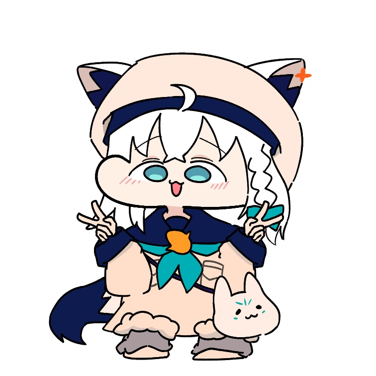 【非公式】白上フブキ  (ド珍)  アクリルスタンド  (ホロクル10th)