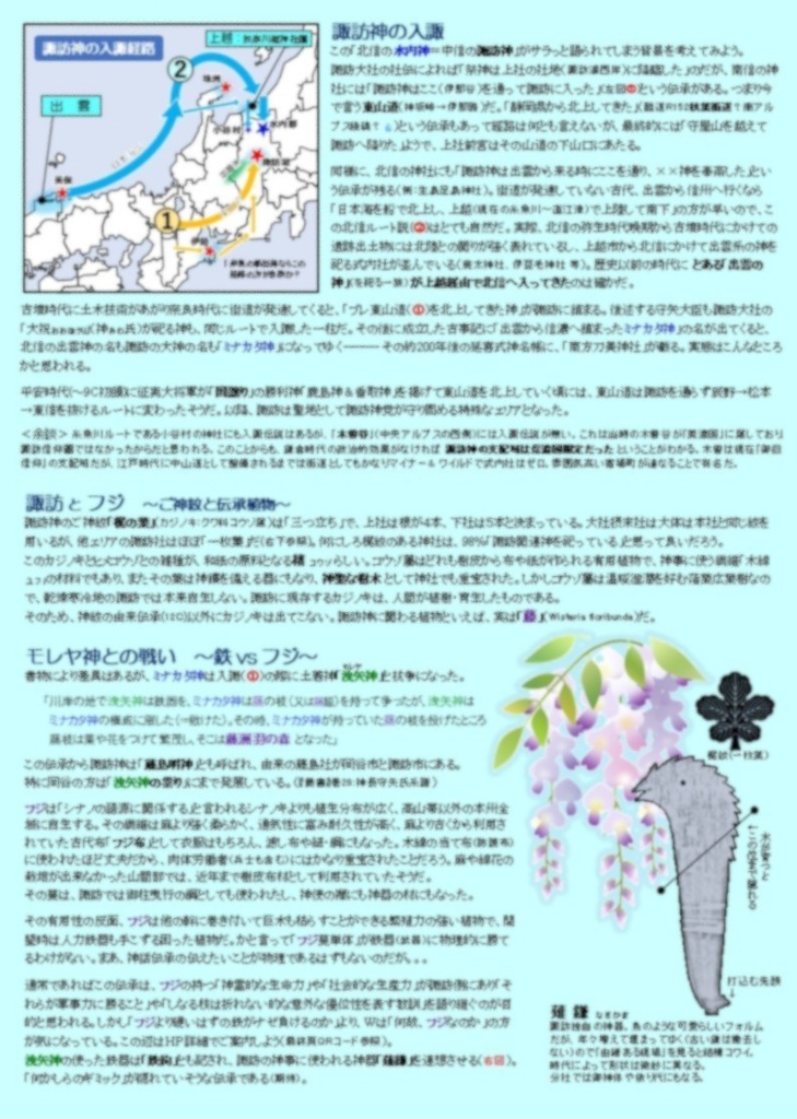 【DL限定】神社MAP_諏訪の神