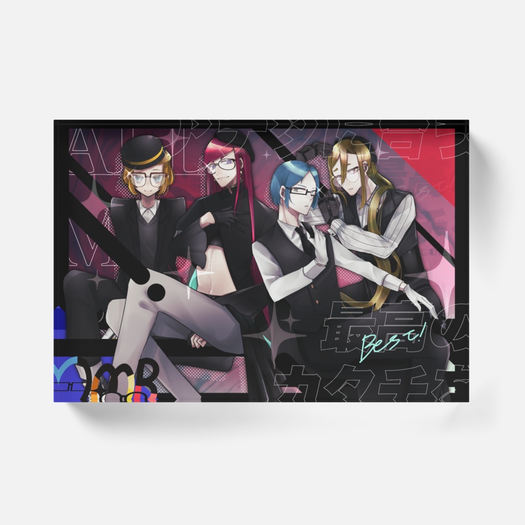 キービジュアル アクリルブロック