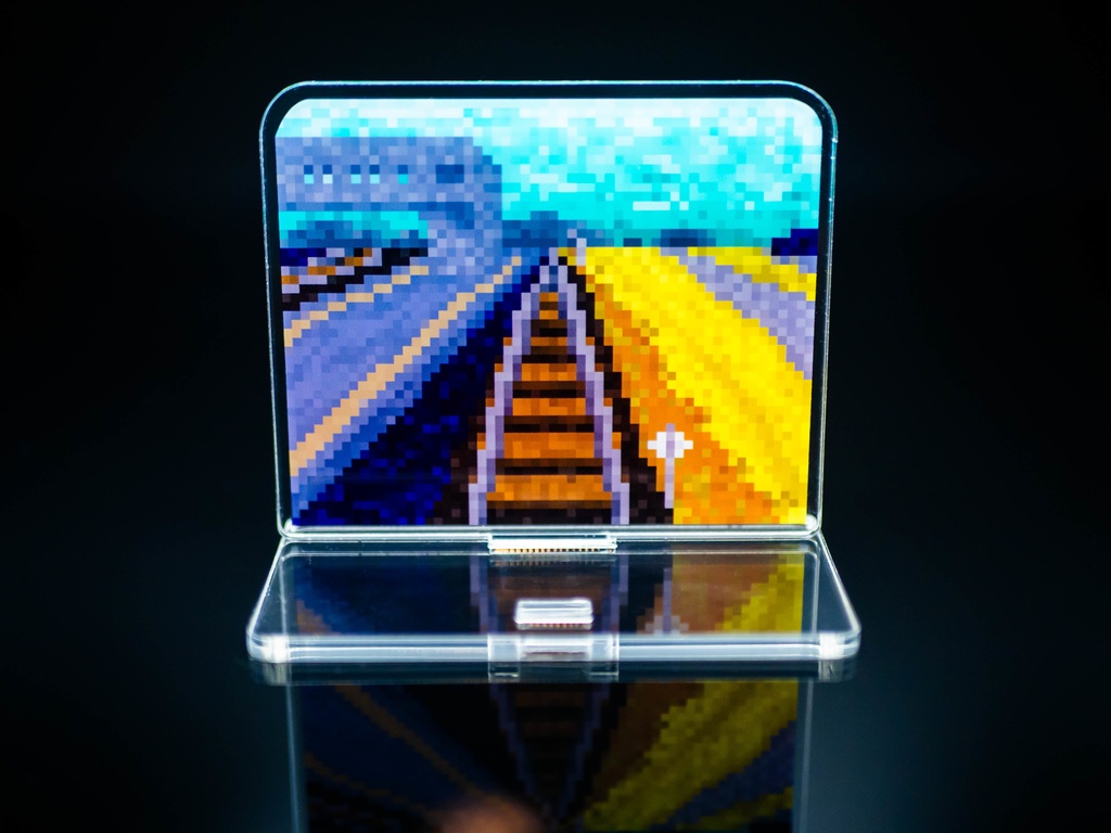 携鉄1000系 アクリルスタンドジオラマ