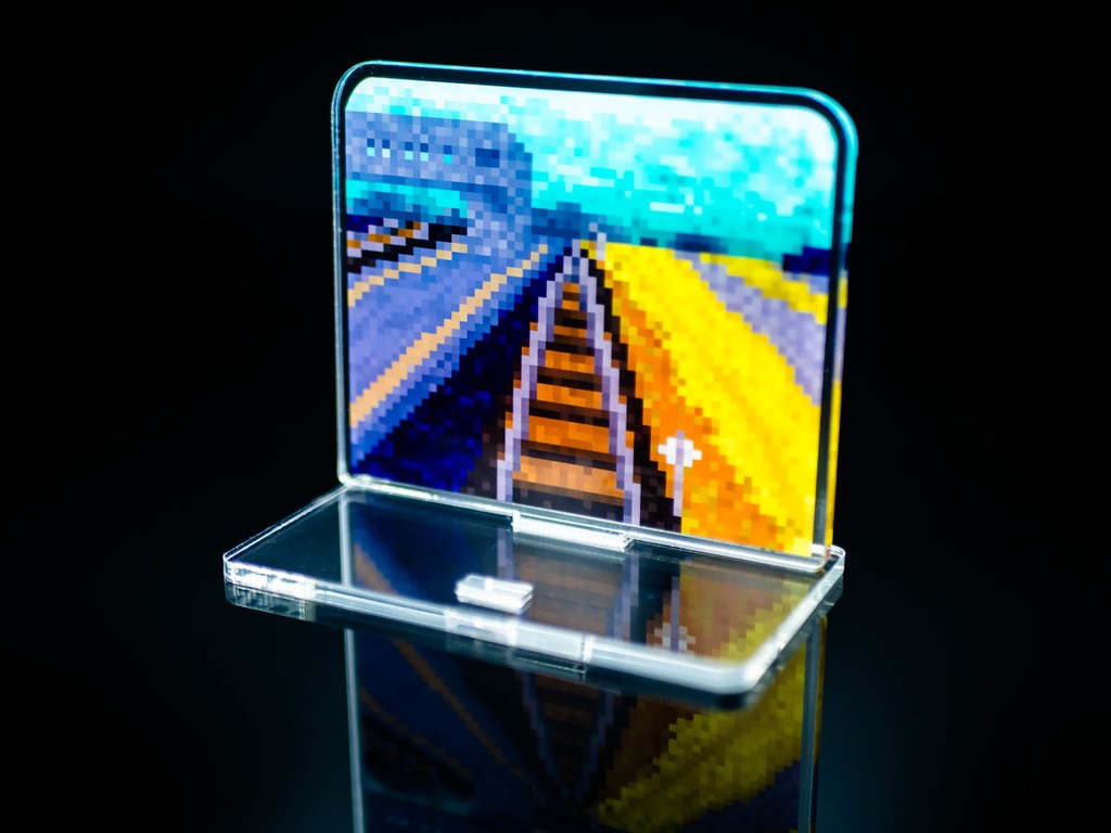 携鉄1000系 アクリルスタンドジオラマ