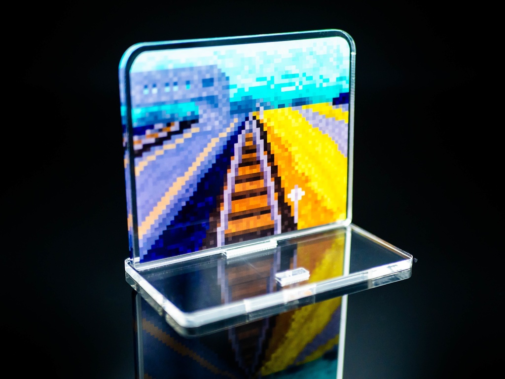 携鉄1000系 アクリルスタンドジオラマ