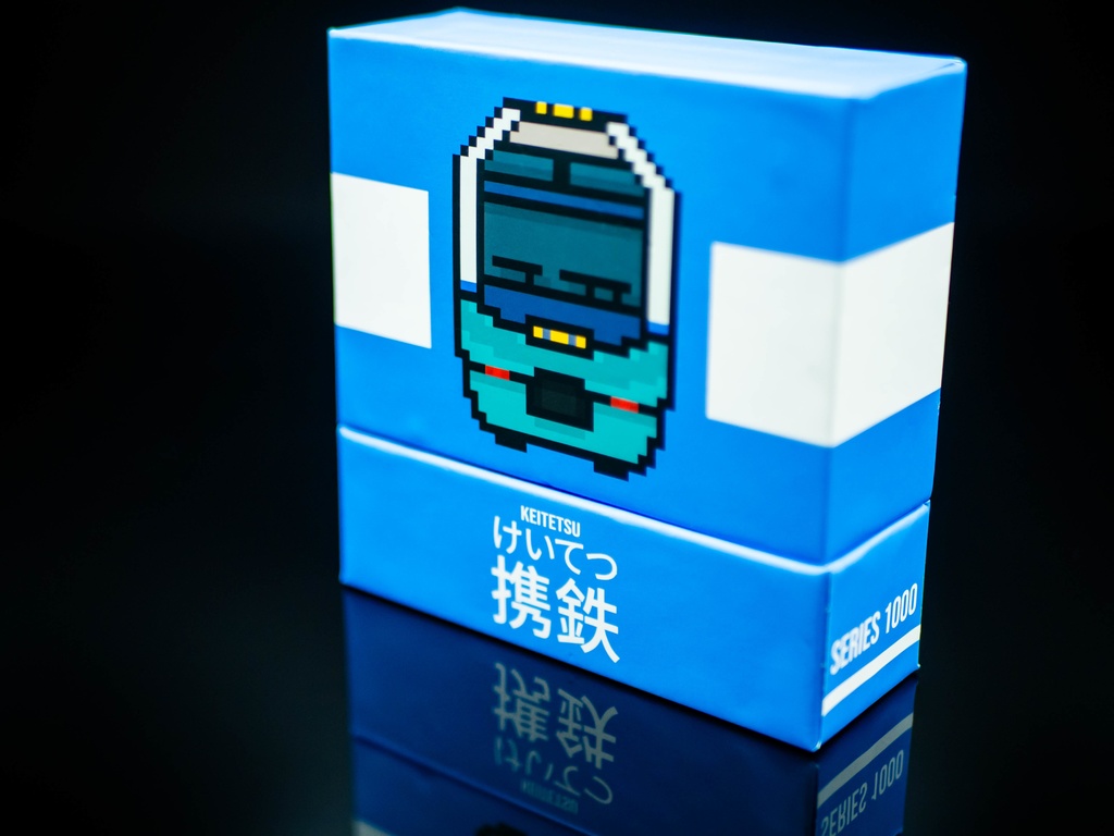 携鉄1000系 アクリルスタンドジオラマ