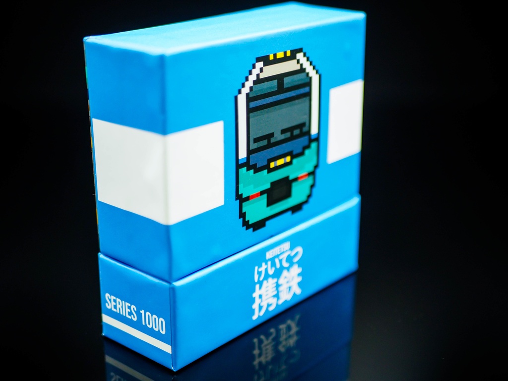 携鉄1000系 アクリルスタンドジオラマ