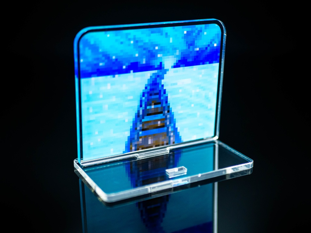 携鉄2000系 アクリルスタンドジオラマ