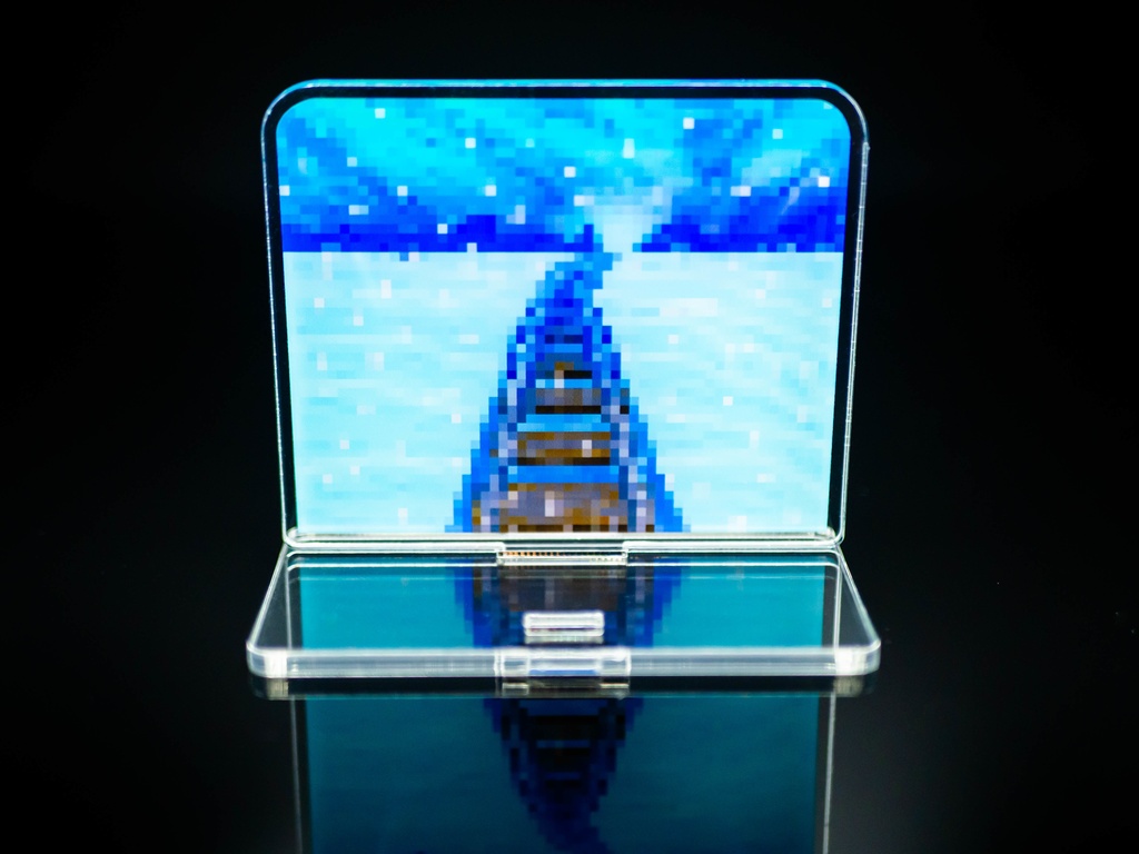 携鉄2000系 アクリルスタンドジオラマ