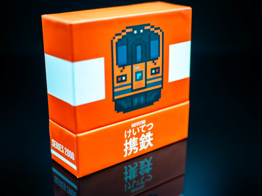 携鉄2000系 アクリルスタンドジオラマ