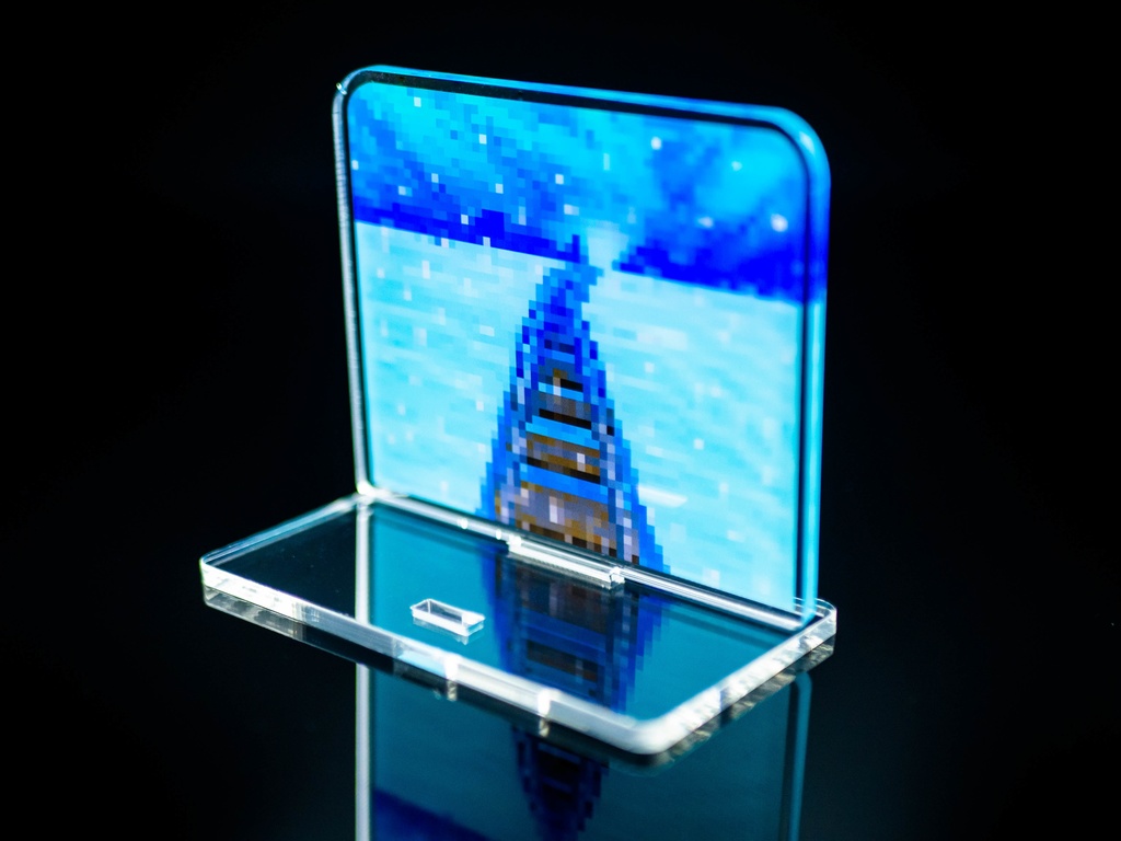 携鉄2000系 アクリルスタンドジオラマ