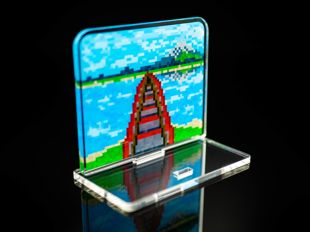 携鉄3000系 アクリルスタンドジオラマ