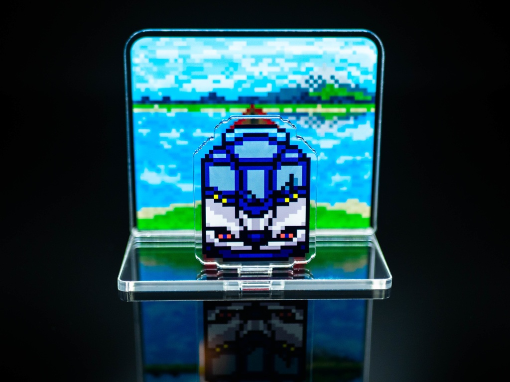 携鉄3000系 アクリルスタンドジオラマ