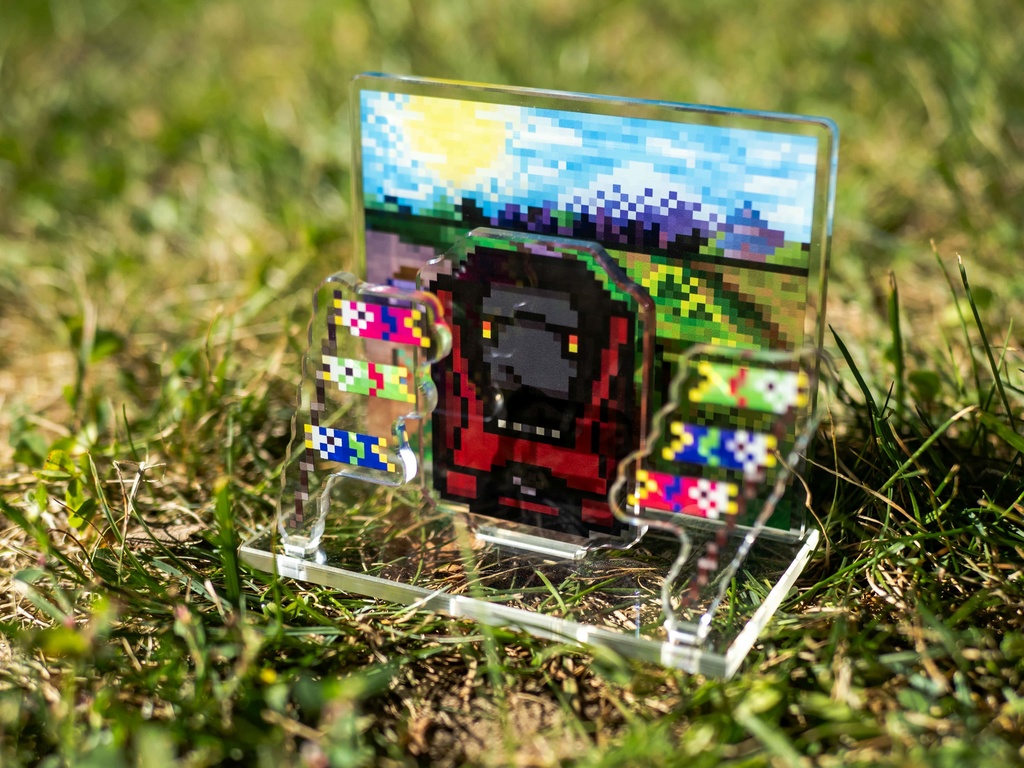 携鉄4000系 アクリルスタンドジオラマ