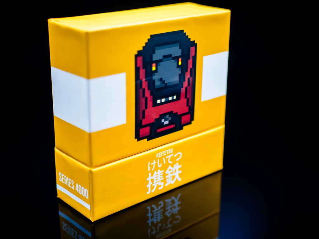 携鉄4000系 アクリルスタンドジオラマ