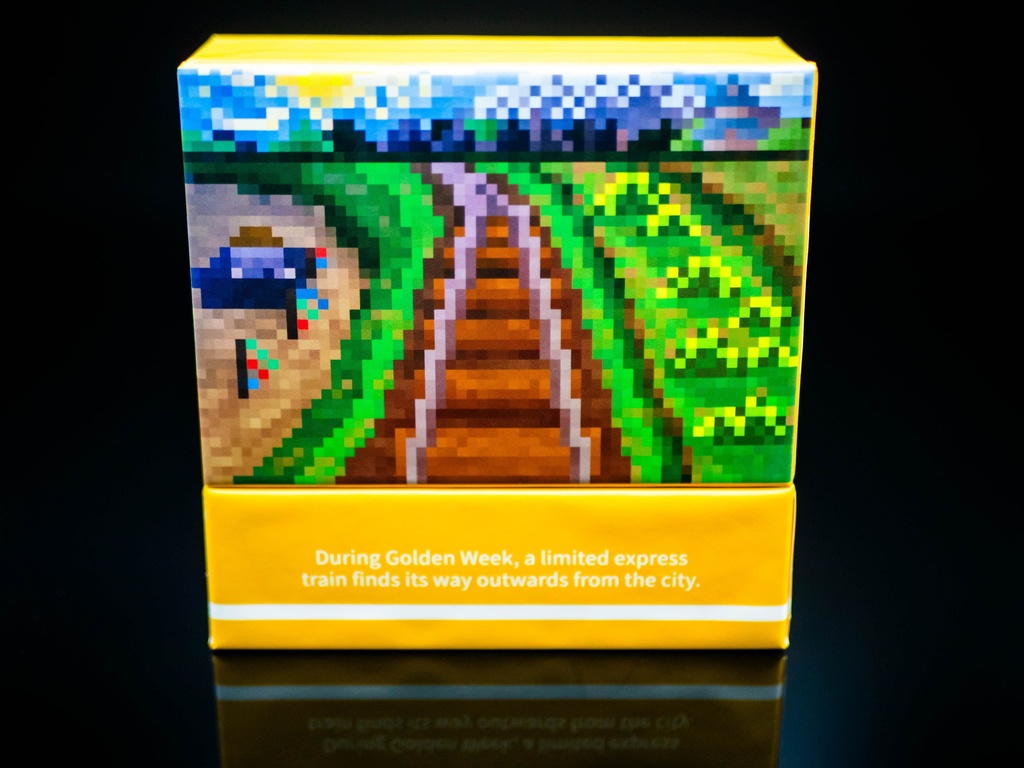 携鉄4000系 アクリルスタンドジオラマ