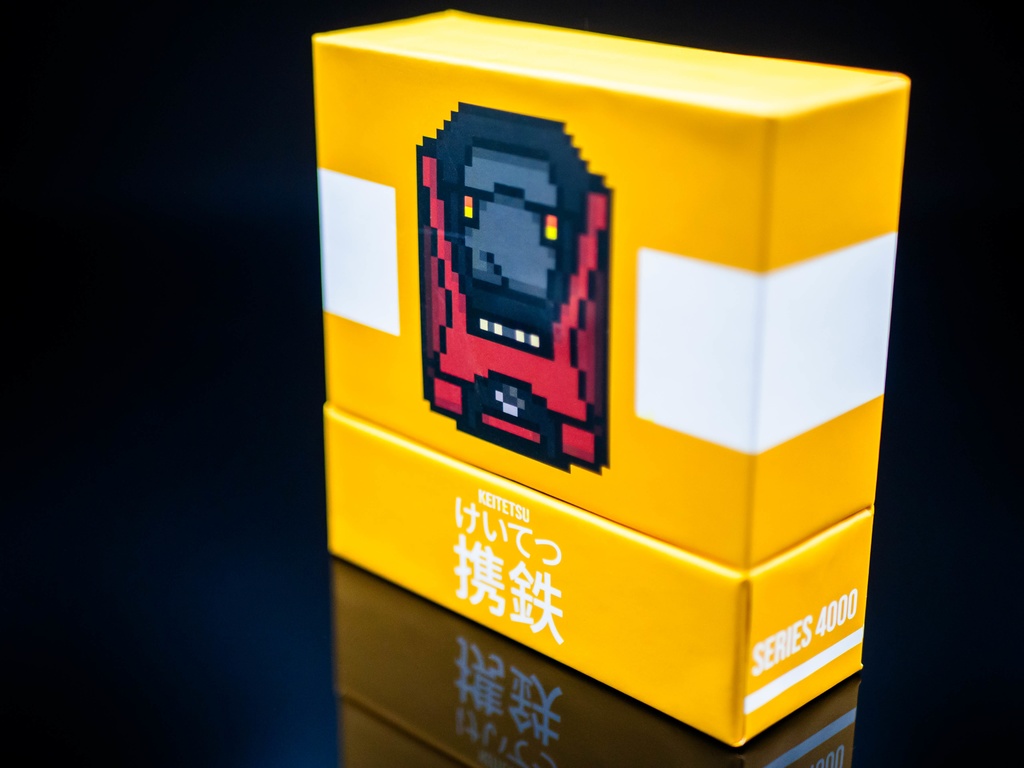 携鉄4000系 アクリルスタンドジオラマ