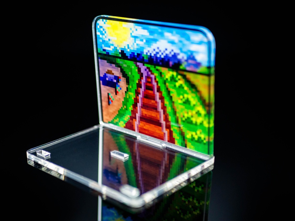 携鉄4000系 アクリルスタンドジオラマ