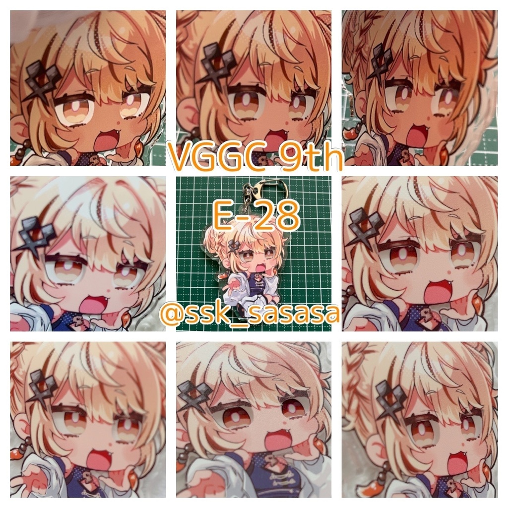 【非公式】VGGC9thグッズ(追視アクキー/レイヤーアクキー)