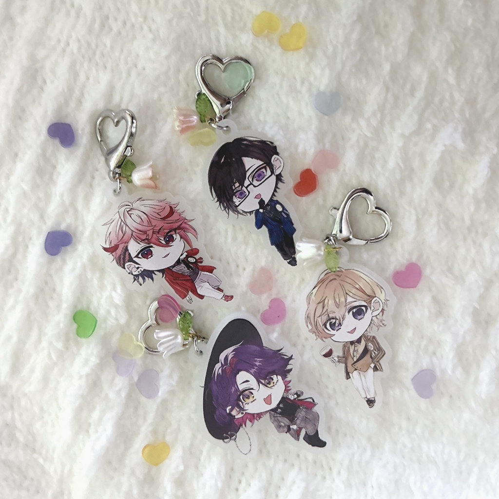 VOLTACTIONアクリルキーホルダー