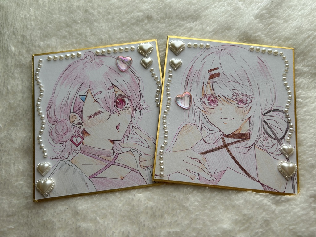 【直筆色紙】さくゆいセット
