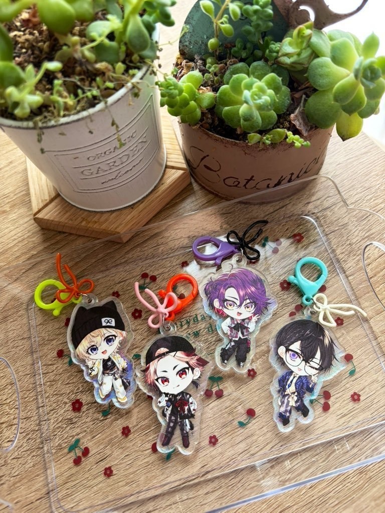 3周年 ヴォルタクション アクリルキーホルダー