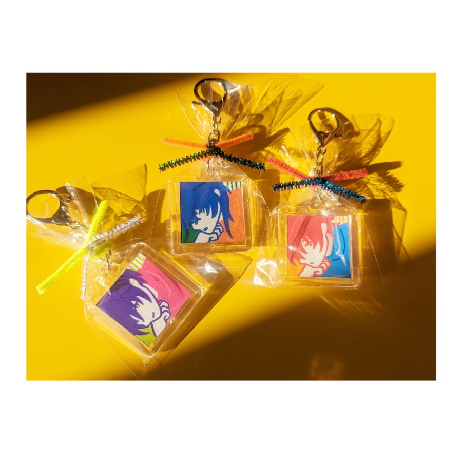 原画キーホルダーB