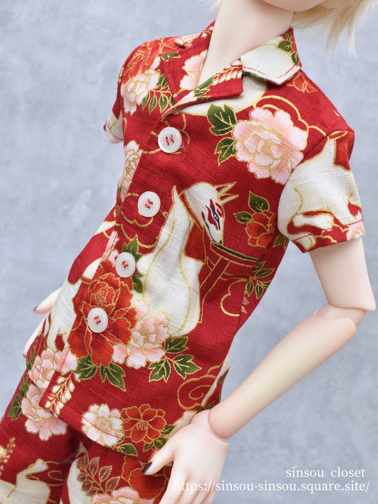 sale【GrB】お稲荷シャツ・パンツセット