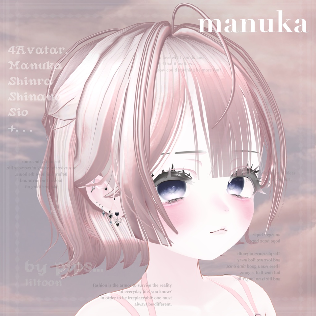 【4アバター対応】Sweet Venom♰🖤