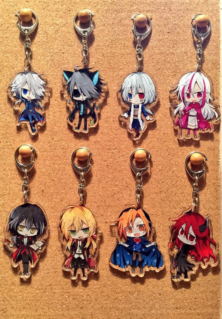 SHアクリルキーホルダー