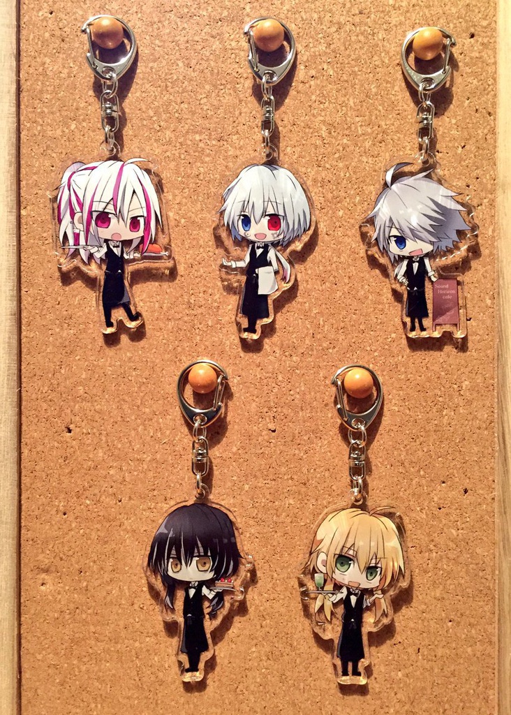 SHアクリルキーホルダー【カフェver】