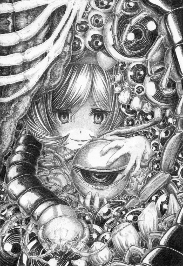 古明地さとり鉛筆画
