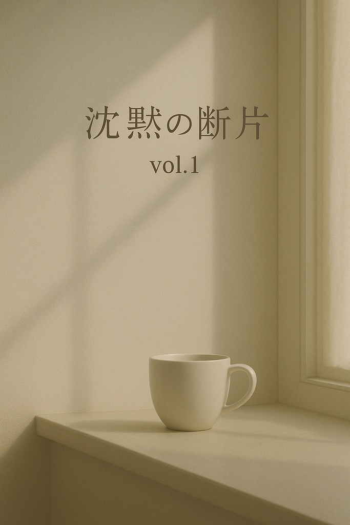 沈黙の断片 vol.1 – ことばが、やさしく触れる朝に –