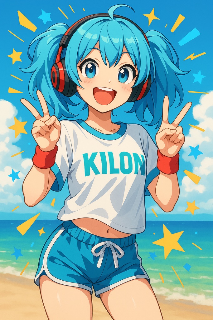 夏真っ盛り！キオナ壁紙セット【スマホ版・全10枚】