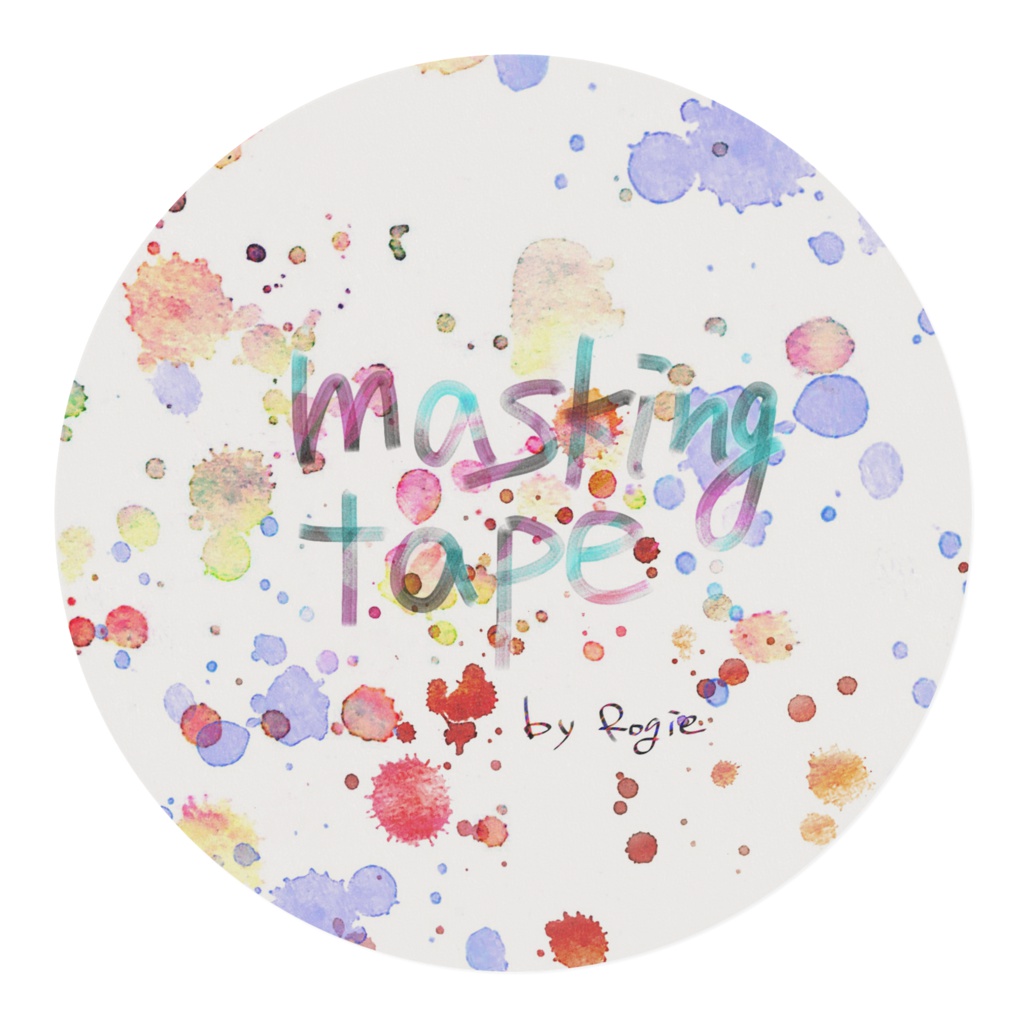 カラフルスプラッシュ マステ