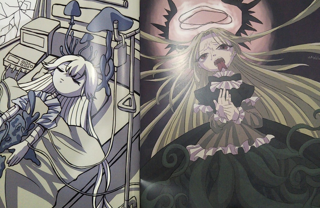 フルカラーイラスト集 イラストサラダ(書籍版、デジタルデータ版を販売しております)