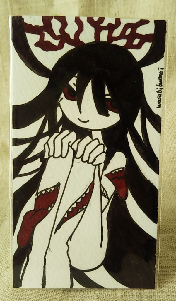 アナログミニ原画 紙イーゼル付き