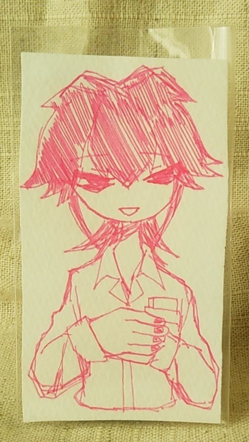 アナログミニ原画 紙イーゼル付き