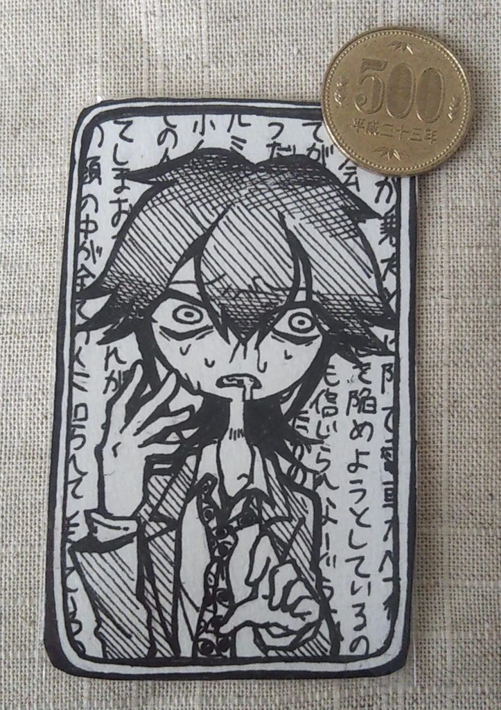 アナログミニ原画 紙イーゼル付き