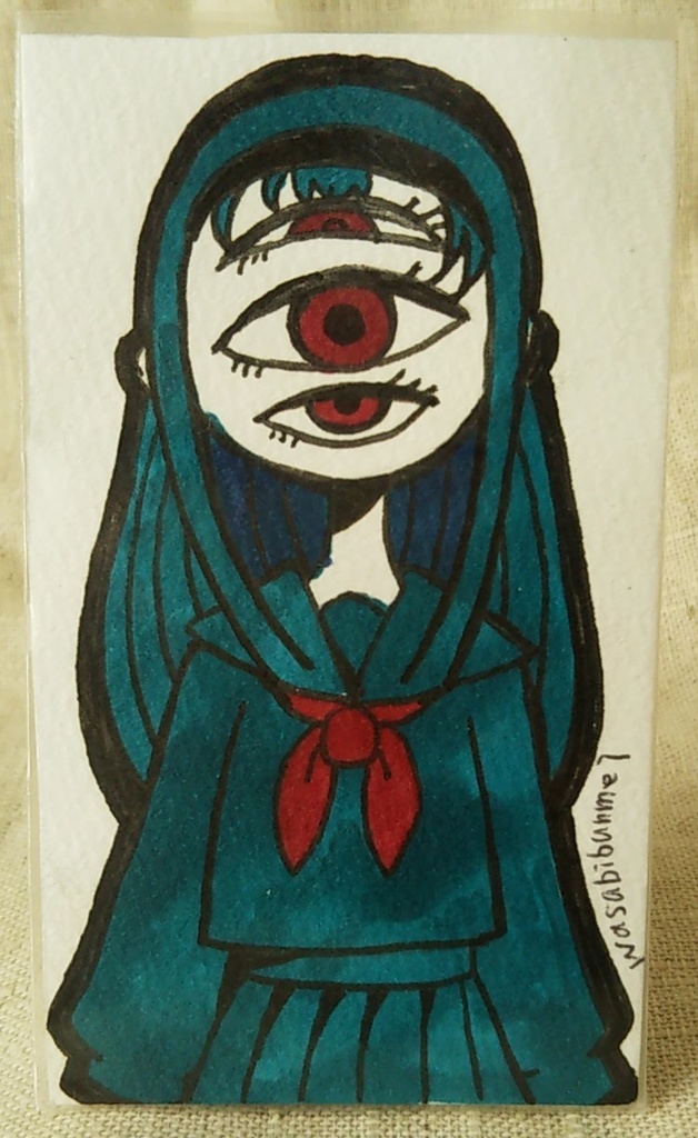 アナログミニ原画 紙イーゼル付き