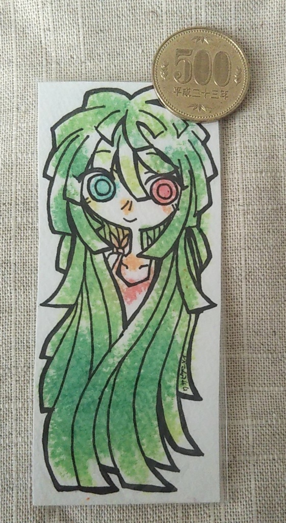 アナログミニ原画 紙イーゼル付き