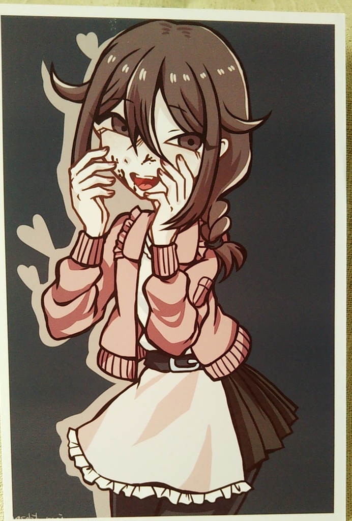 過去絵ポストカード(おまけシール付き)